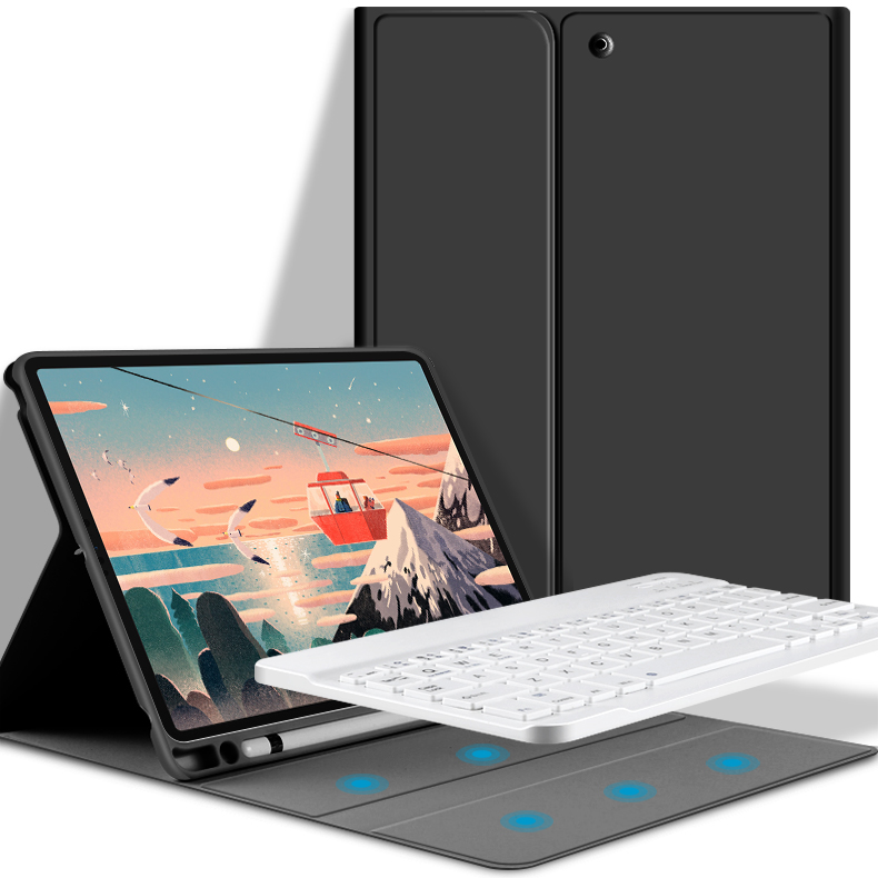Keyboard Pencil Holder Case for iPad 9.7 5 6th Generation