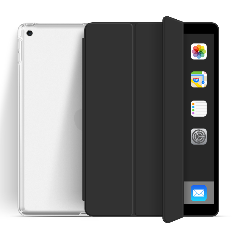 2021 New Design Transparent Back With Soft TPU Shell For iPad 7 8 9 10.2 Inch