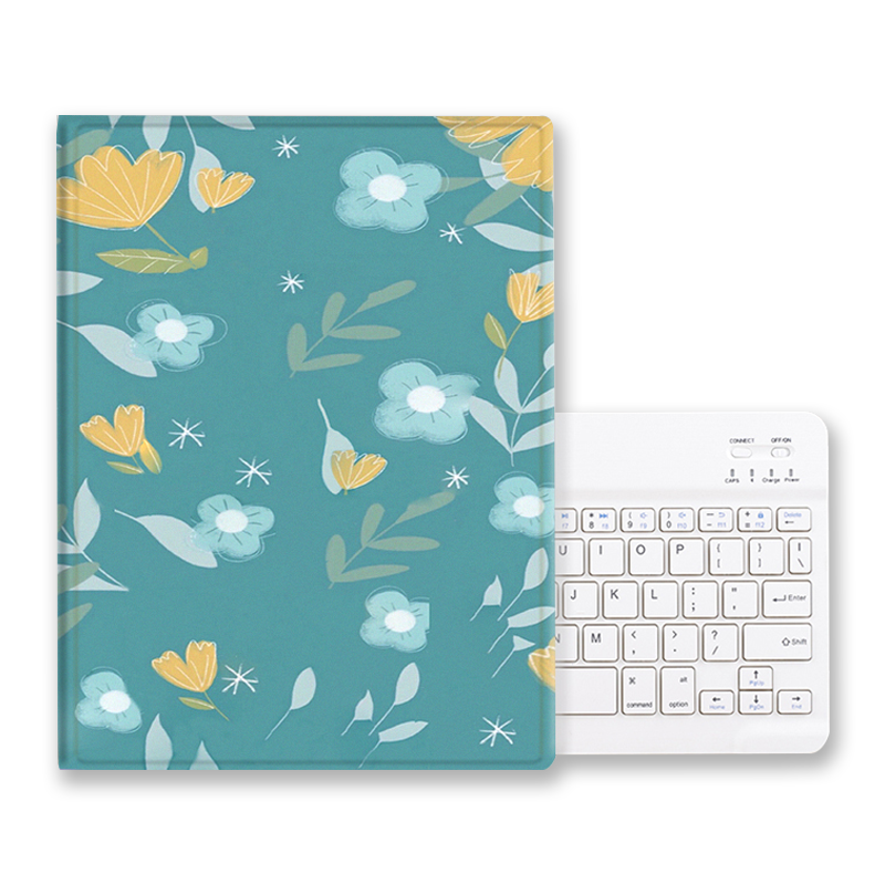 Customize Pencil Holder Bluetooth Keyboard Cover for iPad Air 4 10.9 with Wireless Keyboard